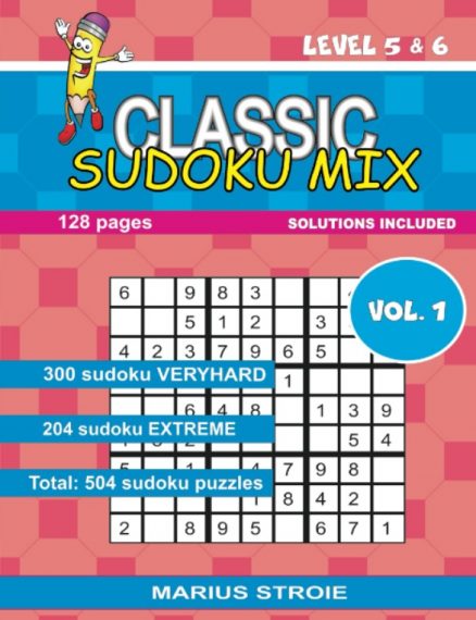 Classic Sudoku Mix- level 5 & 6,  nr.1