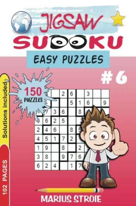 Jigsaw Sudoku - easy, nr.6