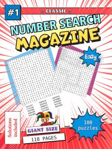Number Search Magazine - easy - vol.1