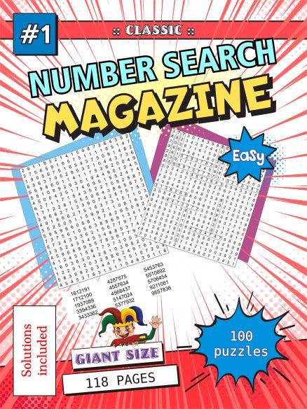 Number Search Magazine - easy - vol.1