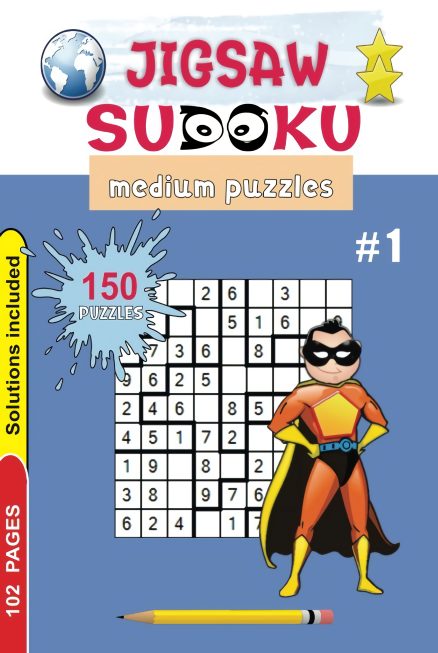 Jigsaw Sudoku - medium - vol.1