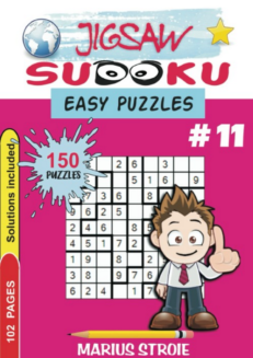 Jigsaw Sudoku - easy, vol. 11