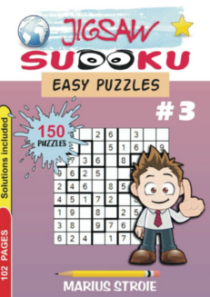 Jigsaw Sudoku - easy, vol. 3
