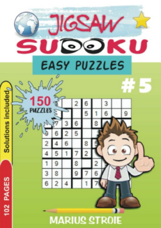 Jigsaw Sudoku - easy, vol. 5
