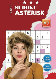 Sudoku Asterisk - medium, vol.3