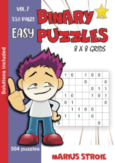 Binary Puzzles - easy, vol. 7: grids 8 x 8