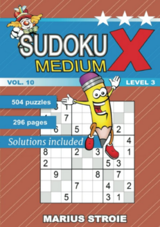 Sudoku X Medium vol. 10