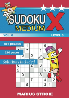 Sudoku X Medium vol. 6