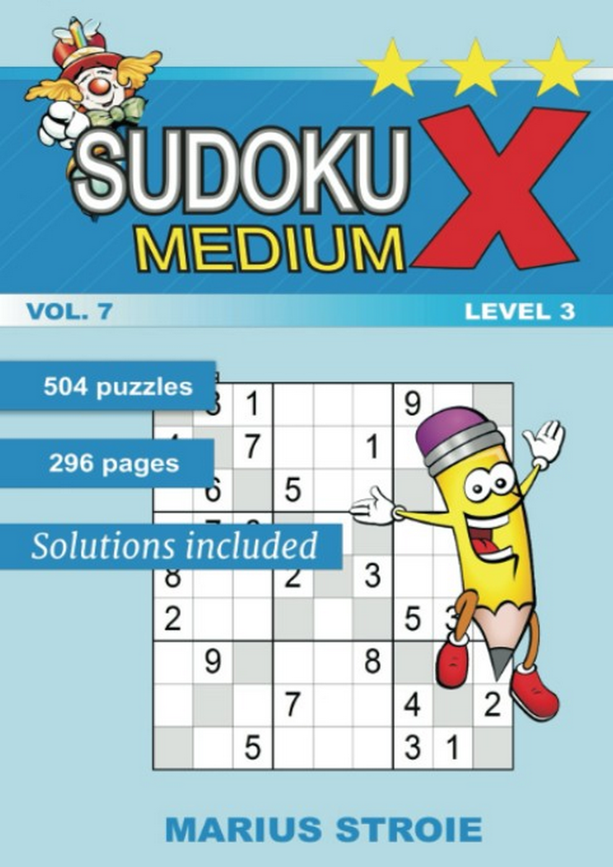 Sudoku X Medium vol. 7