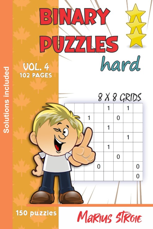 Binary Puzzles - hard, vol. 4