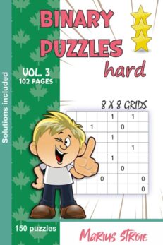 Binary Puzzles - hard, vol. 3