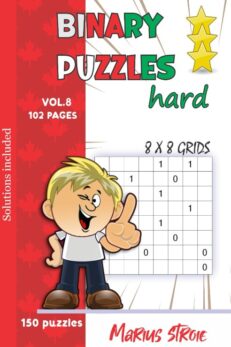 Binary Puzzles - hard, vol. 8
