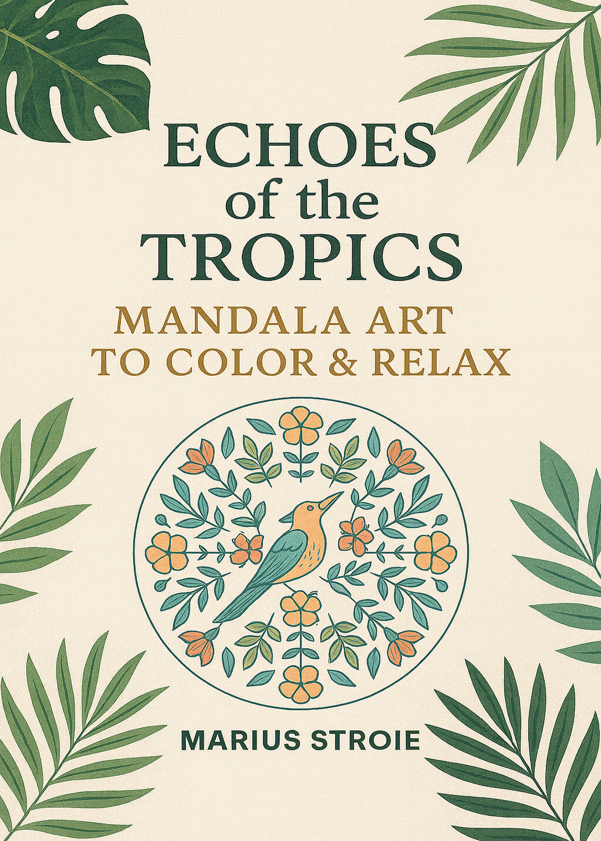 Echoes of the Tropics: Mandala Art to Color & Relax, vol. 1