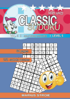 Classic Sudoku Very Hard vol.1