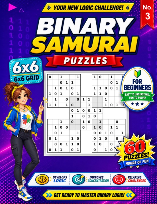 Binary Samurai Puzzles no.3